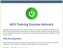 Tablet Screenshot of mchtraining.net