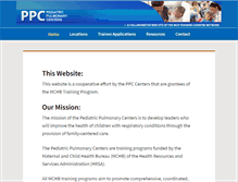 Tablet Screenshot of ppc.mchtraining.net