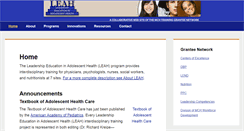 Desktop Screenshot of leah.mchtraining.net